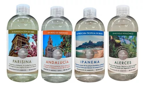 Aromatizante textil 330ml "Premium" - Biogreen