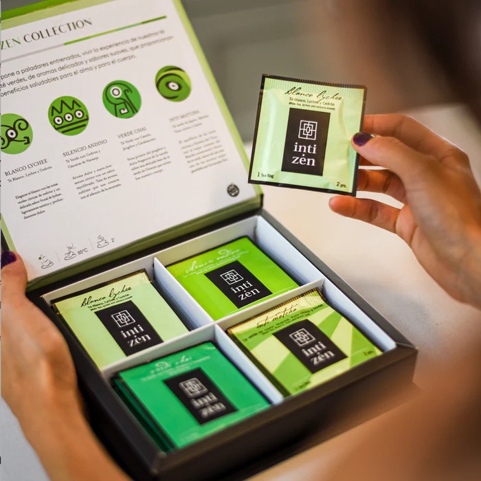 Box LOVE HERBAL TEA x 18 saquitos de té - Inti Zen 