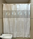 Cortina de baño organza - City Blanco