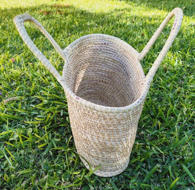 Bolso matero de palma y paja - Palma Caranday 