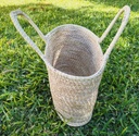 Bolso matero de palma y paja - Palma Caranday 
