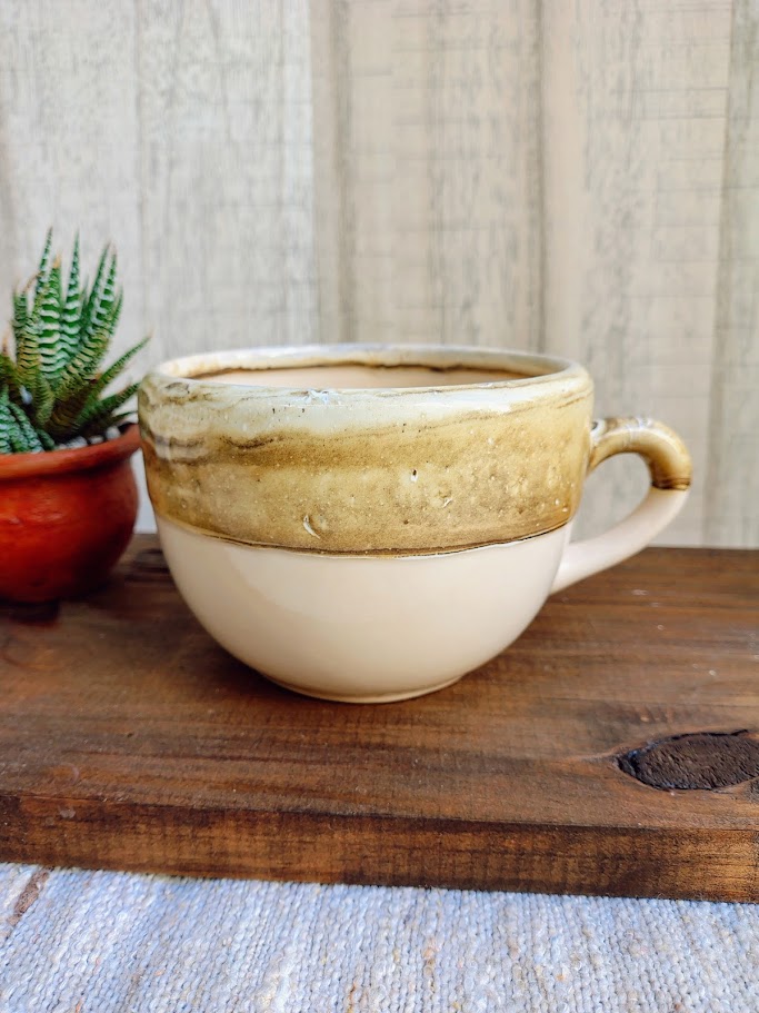 Tazon de campo de ceramica