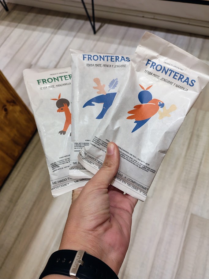 Mini pack yerba mate 40gr - Fronteras