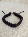 Pulsera de cuero unisex 