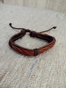 Pulsera de cuero unisex 