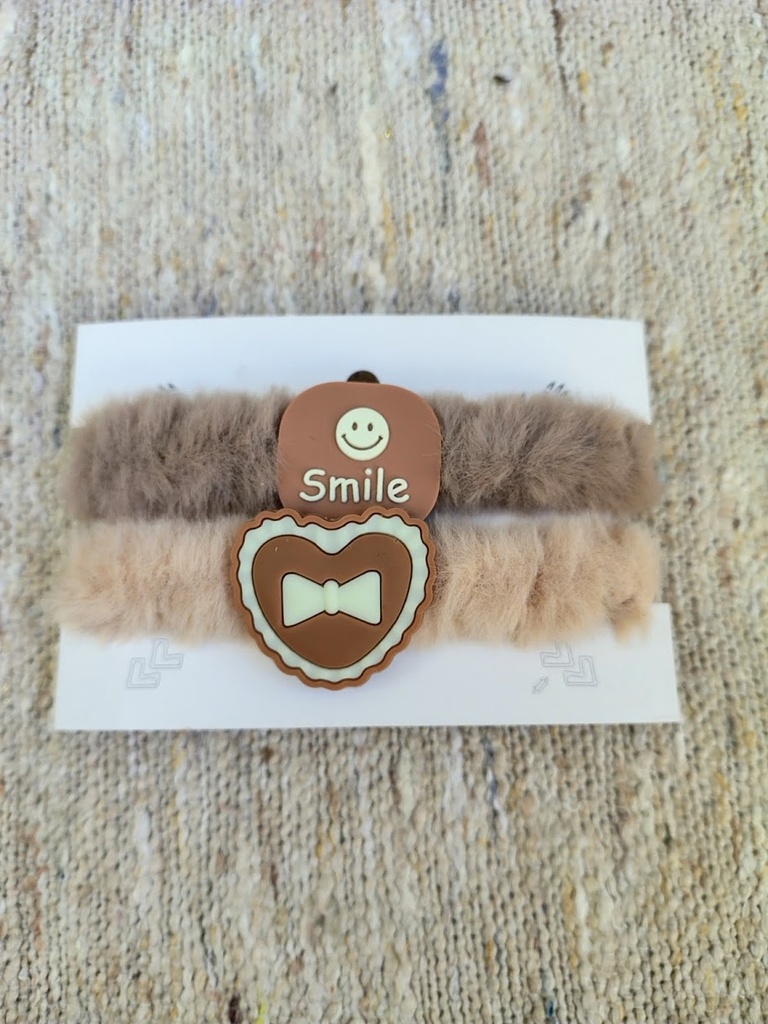 Set de colitas para el pelo infantiles x 2 
