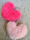 Llaveros peluche corazón