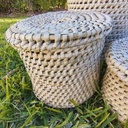 Canasto con tapa 20x25cm - Palma Caranday 