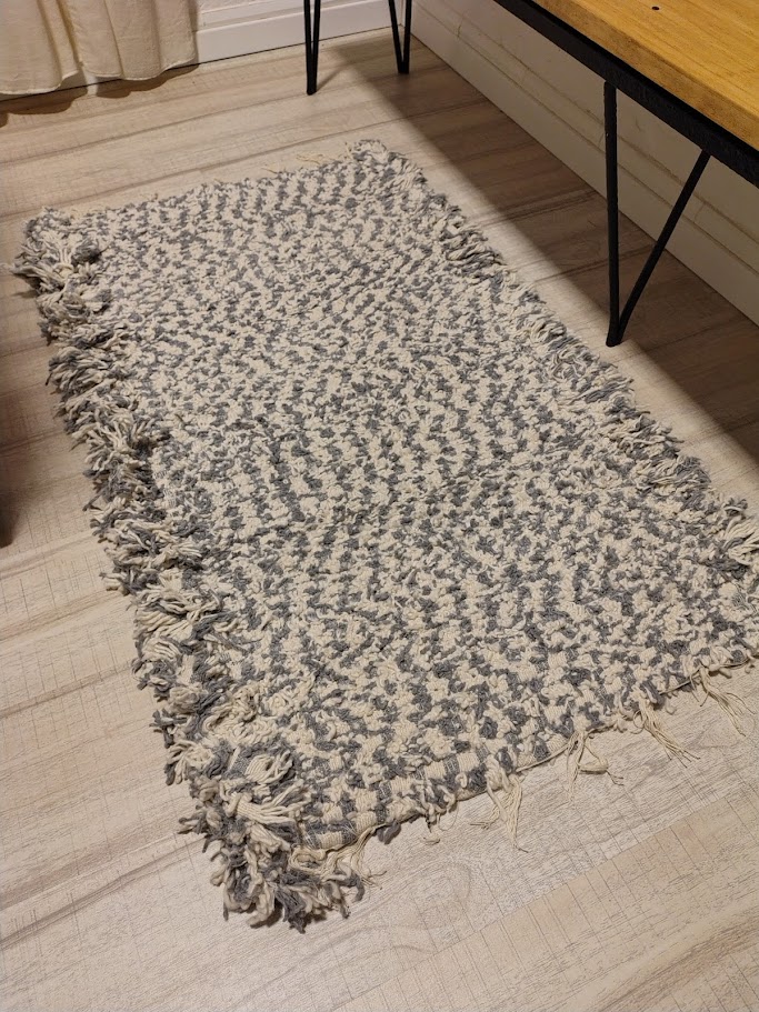 Alfombra de telar jaspeada - 60x120cm