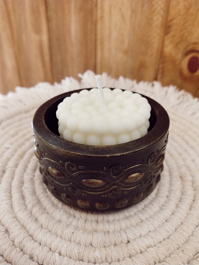 Porta vela con vela incluida - Satanama 