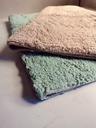 Alfombra de baño jacquard 'Block', con diseño a cuadros - Jean Cartier