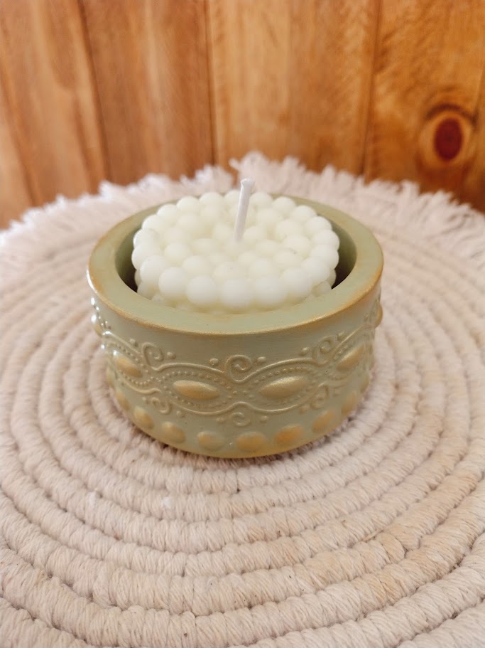 Porta vela con vela incluida - Satanama 