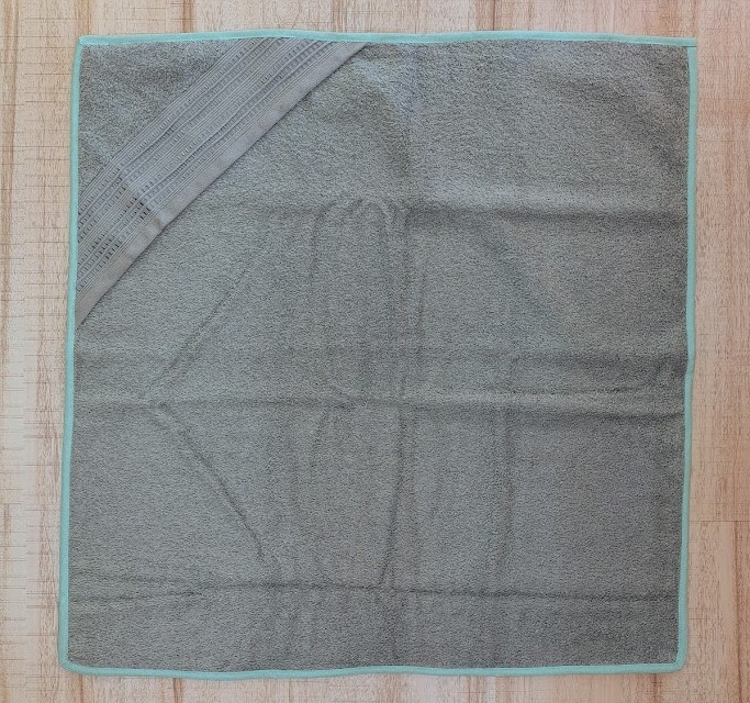 Toallon para bebe con capucha 