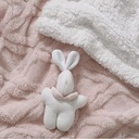 Frazada de bebé Teddy doble corderito cuna funcional - Jean Cartier