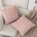 Funda de almohadon felpa x 2 unidades - CITY Blanco