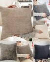 Funda de almohadon chenill fantasia x 2 unidades - CITY Blanco 