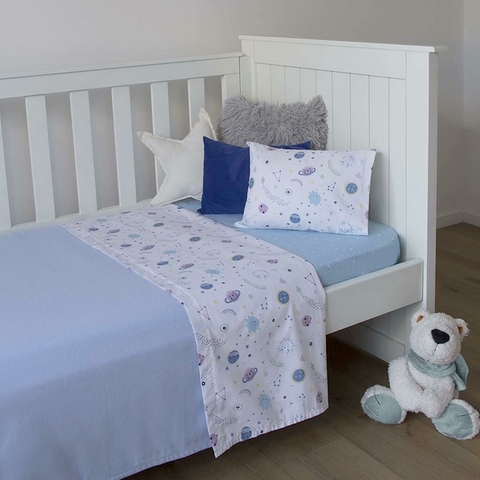Juego de sábanas cuna - Arcoiris Baby