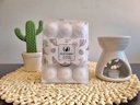 Velas de noche x 12 unidades blancas neutras - Iluminarte