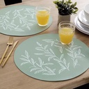 Individuales redondos pack x2 unidades - Jean Cartier 