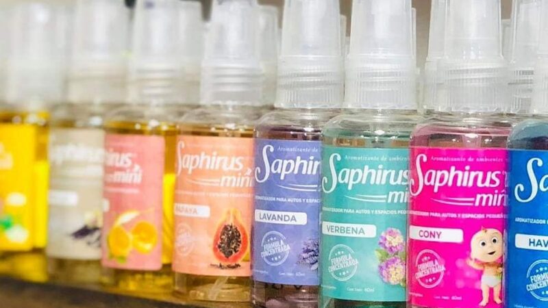 Aromatizador mini 60ml - Saphirus