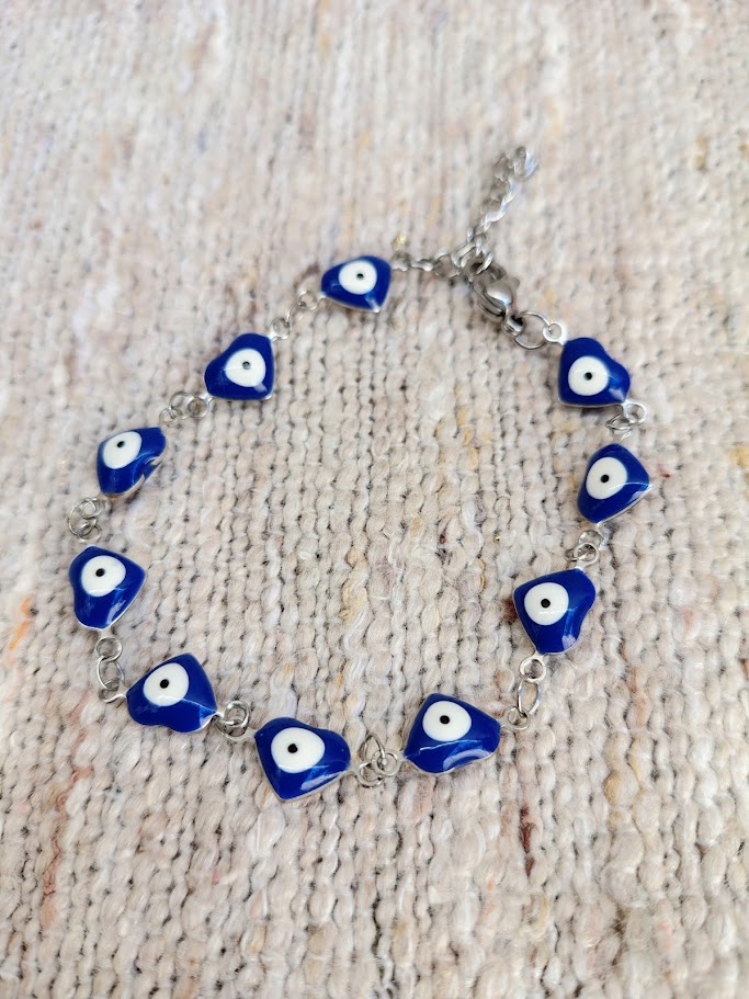 Pulsera Ojo turco - Acero quirurgico