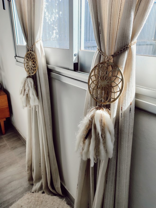 Set sujeta cortina 'Josie' x2 - Satanama 