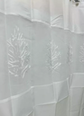 Cortina de baño organza - City Blanco