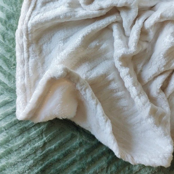 Frazada Sidney flannel fleece emboss 2 1/2 plaza - Jean Cartier