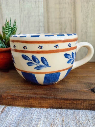 Tazon de campo de ceramica