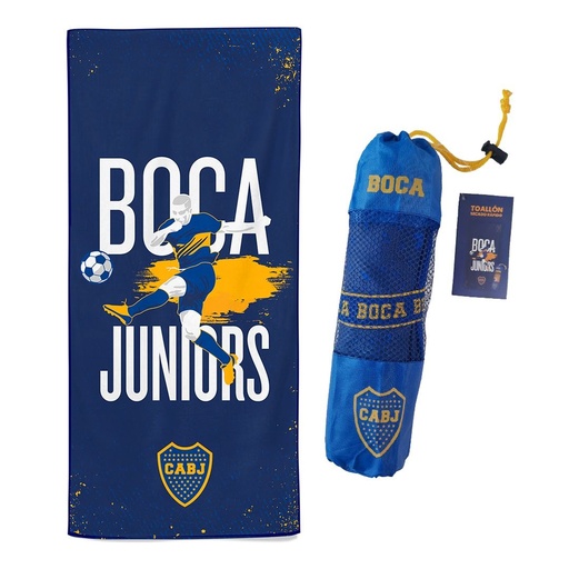 Toallon de secado rapido, equipos de futbol - CITY Blanco