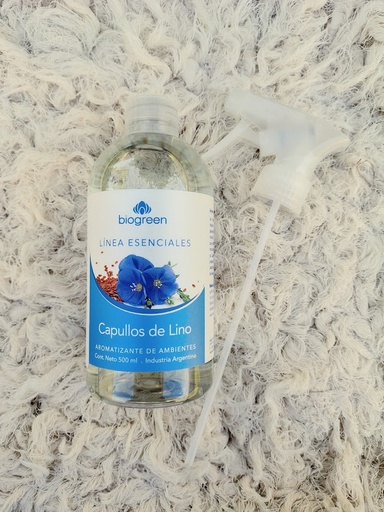 Aromatizante textil repuesto 500ml "Esenciales" - Biogreen