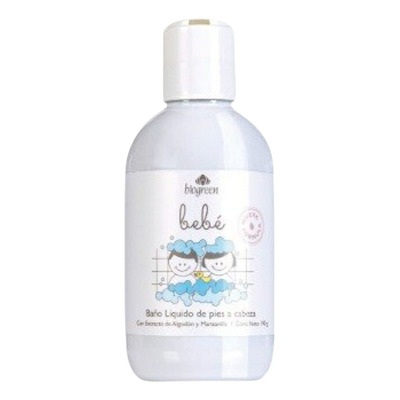 Baño liquido de pies a cabeza bebé - Biogreen 