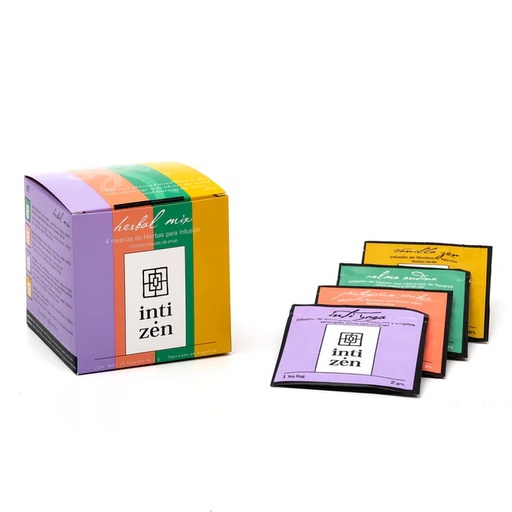Caja x 15 saquitos 'HERBAL MIX' - Inti Zen 