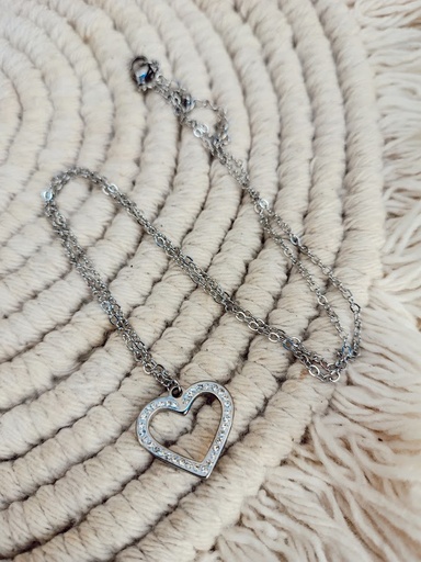 Collar Heart - Acero quirurgico