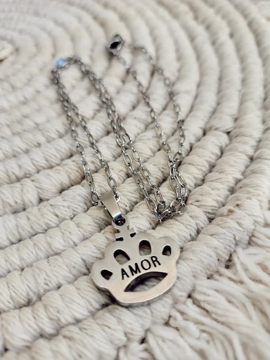 Collar Love - Acero quirurgico 
