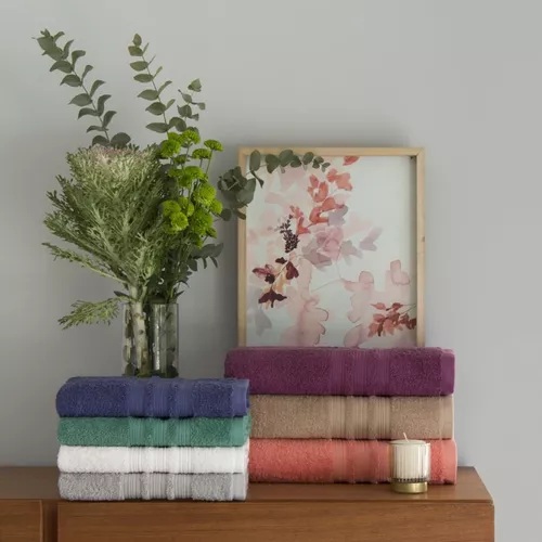 Juego de toalla y toallon - Palette Accent 'Boston'